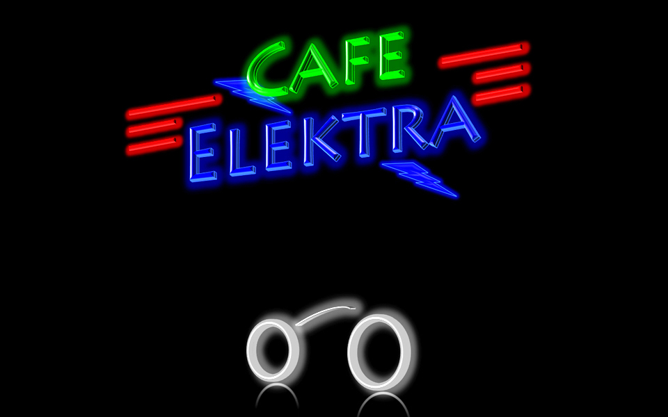 Cafe Elektra logo "Aspen" Project